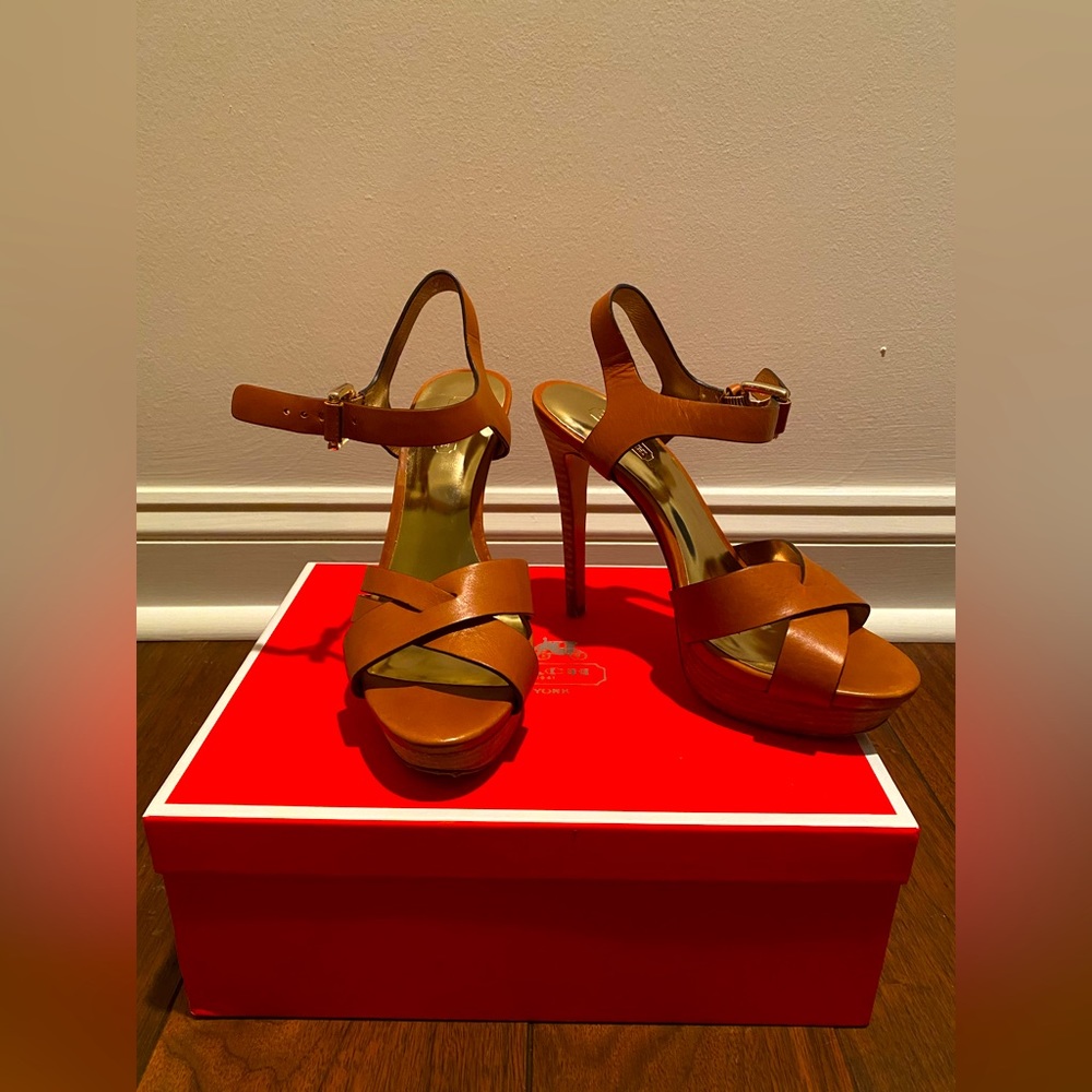 COACH Dani Vegan Leather sandals